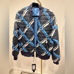 NWT J Lindeberg Women's Reversible Bomber Jacket